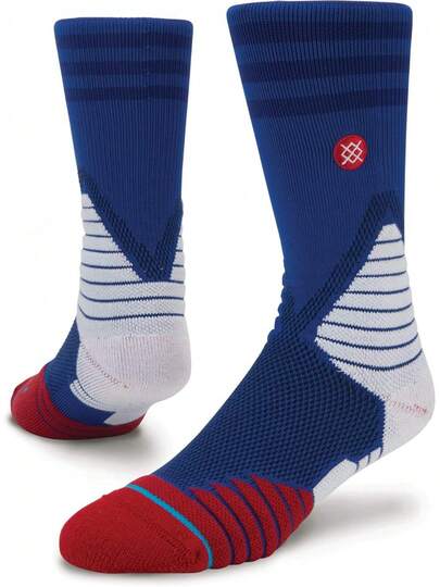 Calcetines de Baloncesto Stance Franchise Fusion| ajuste 559| azul marino| Mediano