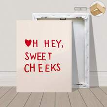 1张趣味浴室艺术印刷品，“哦，亲爱的”海报，无框墙饰，优质海报 - 彩色 - 查看 11