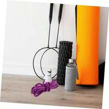 BESPORTBLE Cuerda De Gimnasia Rítmica Cuerdas De Pared De Yoga Cuerda De Gimnasia De Colores Cinta De Gimnasia Cuerda Cuerda Tensora De Pie Cuerda Unido SOGA Algodón Púrpura(púrpura) - Multicolor - Ver 8
