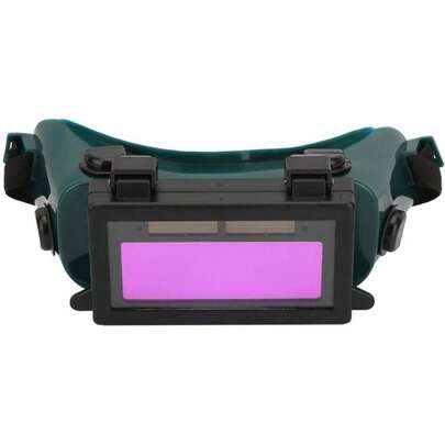 EstiloTendenciaGafas De Soldador De AtenuacióN AutomáTica Gafas Solares DIN16 Oscurecimiento AutomáTico MáScara De Ojos Gafas De Soldadura Gafas Protectoras Para Los Ojos(Green), MáScara De SoldaduraCalidad PremiumVersióN Mejorada