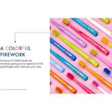 TTJM Curaprox CS 5460 Ultra-Soft Toothbrush For Adults With Ultra-Fine Filaments And Compact Slightly Angled Toothbrush Head For Improved Tooth And Gum Health Assorted Color - 1CountPackof1 - View 10
