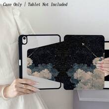 1pc Tablet Protective Case With Pencil Slot Compatible With 10.9/10.2/Air 5/Pro11/10/9.7/Air 2/(7th)/(8th)/Air 4/5/Pro 11/10th/10.9 Inch 2022/Air 13(M3 2025)/Air 11(M3 2025)/Air 11(M3 2025)/11(A16 2025), Supports Auto Sleep/Wake Function - Multicolor - View 7