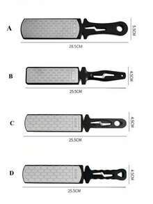 Diamond Sharpener, Double-Sided Sharpening Tool, Household Fast And Multifunctional Sharpening Scissors, Kitchen Knife Sharpening Stone - Multicolor - View 4