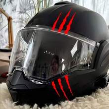 Monster Claw Motorcycle Stickers - Waterproof Vinyl Decals, Suitable For Fenders, Racing Helmets, And Decoration On Cars/Laptops