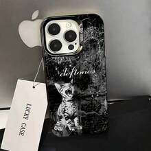 Funda de teléfono Band D-Deftones para 17,16,15,14,13,12,11,Pro,Plus, funda negra mate a prueba de golpes - Z5 - Ver 9