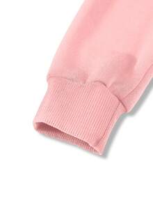 Soda X Disney Minnie Mouse Kids Sweatshirt For Girls & Boys 2-14 Years – Soft Cotton Blend, Plaid Bow Design, Fall & Winter Wear – Express Delivery - 粉色 - 查看 5