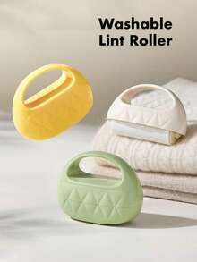 1pc Reusable Pet Hair Remover, Manual Static Dust Cleaner, Suitable For Cats, Clothes, Sofa, Furniture, Bedding, Carpets. Durable Polypropylene Material, No Power Required