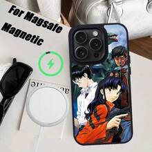 Rei Ayanami Phone Case Compatible With  15 14 13 12 11 Pro Max Plus Magnetic Compatible With Macsafe Cases Cover Cover Compatible With  17 Pro Case,  17 Pro Max Case,  17 Case,  16 Pro Case - z6 - Xem 12