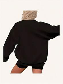 Alien Nightmare Before Christmas Sweatshirt - Funny Mashup Of Extraterrestrial A (2) - màu đen - Xem 2