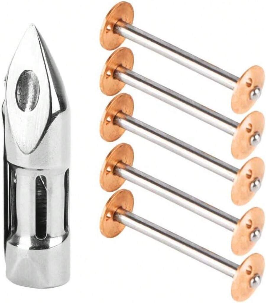 EstiloKit De Caja De Bobina De Lanzadera, Caja De Bobina De Lanzadera Multifuncional 83505 Y 5 Bobinas De Lanzadera 8228 Para Costura De Pedal Singer 27 28 127 128VersióN Mejorada - 1 - Ver 1