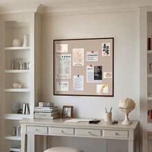 1pc Square Felt Decoration Board, Nordic Minimalist Wall Memo Board, Can Hold Photos, Suitable For Study Room, Office, Classroom, Bedroom, Living Room, Dorm - For Notes, Reminders, Photo Display, Schedule, Task Management, Party Decoration, Holiday Surprise