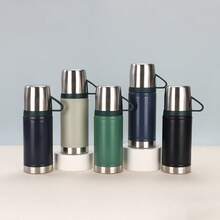 Large Insulated Kettle, Large Capacity, 304 Stainless Steel Water Mug