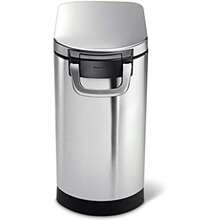simplehuman, contenedor de comida para mascotas extragrande, acero inoxidable cepillado(30 litros) - Multicolor - Ver 3