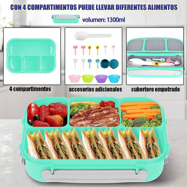 Lunch Box Sets - 綠色的 - 查看 9
