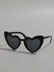 12副复古心形太阳镜，女士款，适合新娘送礼会、情人节、单身派对、婚礼、生日、万圣节等场合，时尚配饰，复古心形时尚眼镜，复古雕花心形无框时尚眼镜，时尚大脸修饰眼镜，夏季旅行配件，适合情人节、婚礼、派对、Y2K音乐节、夏季海滩度假、户外活动、旅行 - 彩色 - 查看 16