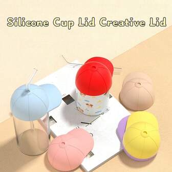 1 pieza Tapa de silicona antidust y antiinsectos, se ajusta a tazas y vasos, regalo para familia, colegas y amigos, tapa para bebidas, utensilios de cocina modernos, tapa reutilizable, material flexible, tapa para taza, regalo de oficina