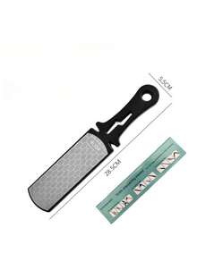 Diamond Sharpener, Double-Sided Sharpening Tool, Household Fast And Multifunctional Sharpening Scissors, Kitchen Knife Sharpening Stone - Multicolor - View 5