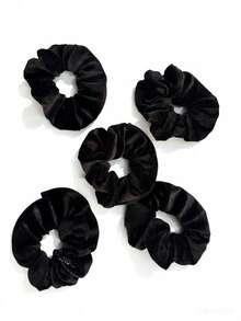 1pc Multi-Functional Hair Tie Storage Pouch - Portable Money Hider & Organizer, Non-Waterproof, Zippered Scrunchie Elastic Hair Tie With Secret Pocket For Keys, Cash, Headset, Accessory Storage - Fashionable Polyester Hair Band Accessory, Large Capacity Makeup Organizer Makeup Case, For Lipstick, Brush, Skincare, Mobile Phone, Coin, Small Items, For Home, Gift, Vacation And Festival Halloween Christmas Multifunctional Use Home Bathroom Decor Summer