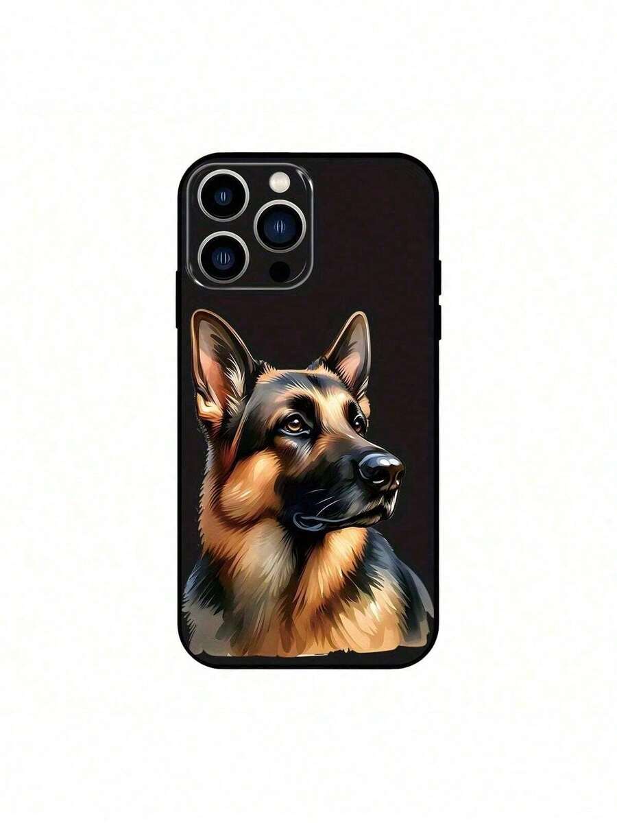 Unique And Elegant German Shepherd Case, Shockproof With Lens Protection, Compatible With 1112131415 Pro MaxPlus - 彩色 - 查看 1