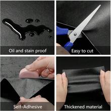 Kit de Parches de Reparacin de Piel, Parches de Reparacin de Cuero, 50 * 137cm, Parche Autoadhesivo de Reparacin de Piel Para Sof, Mueble, Sillones, Asiento de Coche - inicial - Ver 6