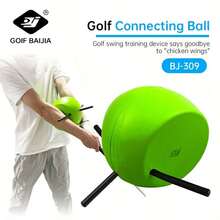 1 Set Lightweight Golf Swing Trainer With Chicken Wing Eliminator - Portable Golf Posture Correction Training Aid, Ideal For Home/Backyard Warm-Ups & Swing Practice, Must-Have Golf Training Accessories For Beginners & Amateurs - Multicolor - View 3