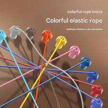 Puzzle Rope Knot Game, Fun Untying Game, Enhances Children's Spatial Cognition, Logical Reasoning And Observation Abilities, Interactive Parent-Child Game, Improves Fine Motor Skills And Problem-Solving Abilities - Birthday, Back To School, Party, Christmas, Halloween Gift, Edutainment, Trains Kids' Hands-On Ability, Logical Thinking And Spatial Imagination. - Multiple Colors (new Style) - View 7