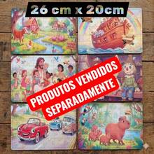 Children's Wooden Educational Puzzle - Educational Game For Babies - Fine Motor Skills - 水豚 - 查看 5