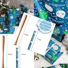 Christmas Party Supplies - Christmas BallNaveBlue - View 1