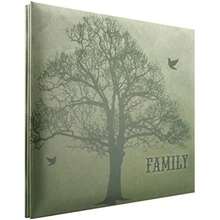 MBI Vintage Travel Post Álbum, Encuadernado para Scrapbook, con Ventana, 30 x 30 cm(Verde Floral) - Multicolor - Ver 2