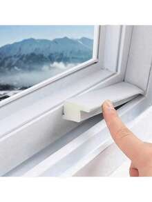 3条装窗户密封条，隔音窗户密封条，密封胶带，缝隙填充剂，聚氨酯泡沫密封条，灰白色 - 1套(三件套裝) - 查看 3
