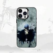 Funda para teléfono R-Rapper T-Tobey E- para iPhone17,16,15,14,13,12,11 Plus, Pro Max, cubierta negra mate a prueba de golpes - Z1 - Ver 9