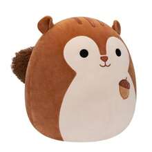 Squishmallow KellyToys - 5 英寸（13 厘米）- 棕色松鼠索耶 - 超柔软毛绒玩具动物抱枕 - Sawyer - 查看 3