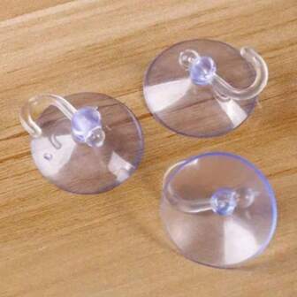 Transparent Suction Cup Hook, Strong Suction Cup Bracket, Plastic Hook, Silicone Material, Easy Installation, Suitable For Key Holder, Wallet Hook, Door Clip Hook, Multi-Purpose Hook, Door Hook, Wardrobe, Bathroom, Door Board, Can Hang Various Door Boards, Clothing, Hats, Door Back Storage Hook, Kitchen, Bedroom, Bathroom, Living Room, Shop Glass, Windows, Smooth Walls. Car Glass Hook. Storage And Hanging Small Items. Reusable.