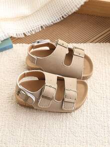 1 Pair Toddler/Baby Open Toe Flat Sandals, Summer