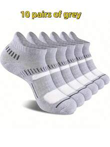 30双男女通用短袜，柔软透气舒适，防摩擦吸湿，男士运动休闲低帮短袜，适合骑行、跑步、旅行、徒步、登山等运动。 - 彩色 - 查看 19