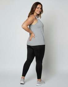 Kit 02 Blusinha Regata Feminina Plus Size Algodão Basica Lisa