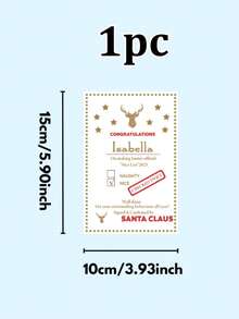 1/3/5PCS-Personalized Santa Letter & Envelope Set,Santa Claus Christmas Card,Christmas Festive Surprise, Christmas Magic,Christmas Express,Custom Santa Custom Text Holiday Letter & Envelope,Personalized Christmas Keepsake,Santa's Exclusive Letters With, Customized Names, Paired With Themed Envelopes To Recreate The Scene Of "Letters From The North Pole".Holiday Gift For Her, Unique Xmas Gift For Family & Friends, Festive Writing Paper.,Chic Design