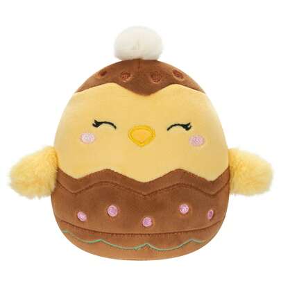 Squishmallows 5" Aimee The Yellow Chick In Chocolate Egg - Ultra Soft Easter Plush Toy