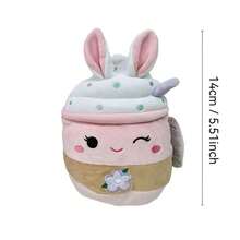 Squishmallows 5 Inch Suey The Bunny Milkshake Officially Licensed Kellytoy Plush Toy Colorful Soft Gift For Kids Girls & Boys Washable Squishy Stuff Toy Multicolor All Age