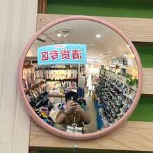 1PC Acrylic Convex Mirror, 360° Wide Angle HD Garage Blind Spot Safety Mirror - Waterproof And Anti-Fouling, Indoor/Outdoor Use, High-Resolution Concave Design, Suitable For Home, Stores, Parking Lots, Warehouses And Offices - Square Mount Portable Plastic Convex Anti-Theft Mirror Mirror Traffic School Community - Multicolor - View 19