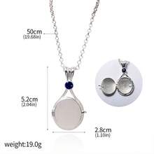 8PCS/SET TV H2O Just Add Water Necklace Mermaid Shell Can Open Locket Pendant Necklace For Women Men Choker Cosplay Jewelry Gift - N01035-03 - View 8