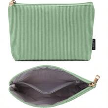 MX Corduroy Makeup Bag - Green - View 7