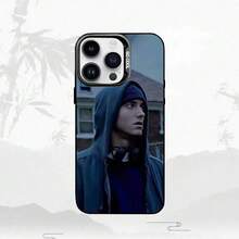 Funda para teléfono R-Rapper T-Tobey E- para iPhone17,16,15,14,13,12,11 Plus, Pro Max, cubierta negra mate a prueba de golpes - Z1 - Ver 12