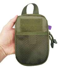 Bolsa EDC Molle, riñonera pequeña para senderismo, Camping, accesorios de caza, bolsaédica, funda para teléfonoóvil al aire libre, funda deportiva EMT NV5Z - Unidad de cuidados intensivos (UCI) - Ver 6