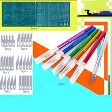 This Precision Craft Knife Set Is Suitable For Various Craft And Art Projects, Including A Multi-Functional Craft Knife, An A4 Cutting Mat, And A Paper Template Ruler. It Is An Ideal Choice For Scrapbooking And Handmade Creations. This Cutting Tool Set Comes With A Craft Knife And Specialized Blades That Can Cut Through A Variety Of Materials Such As Cardboard.