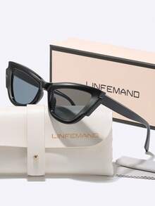 Kính mắt mèo trang trí LINFEMAND phối màu cầu vồng, viền retro tương phản đầy màu sắc, phù hợp cho kỳ nghỉ, phong cách đường phố, đeo hàng ngày, phụ kiện cần thiết, quà tặng ngày lễ. - Nhiều màu - Xem 15