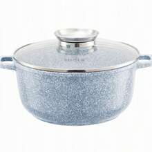 GARNEK MARMUROWY 18cm INDUKCJA 1,7l Zl 6999 - Grey - View 5