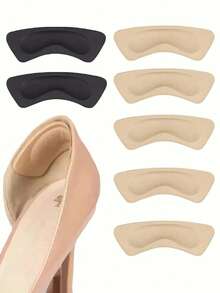 2/10/20Pcs Heel Pads For Too Big Shoes Self-Adhesive Heel Protectors Heel Inserts Improve Shoe Fit And Comfort Prevent Heel Slippage And Blisters,Shoes And Boots Accessories - Multicolor - View 2
