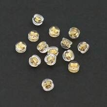10/30pcs High Quality Ear Plugs, Earring Bases, Round Earrings, Jewelry Accessories, DIY Craft Supplies