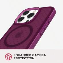 MX   tech21 EvoCheck para iPhone 16 Pro - Compatible con - Funda de protección contra Impactos - en Ciruela - Ciruela - Ver 5